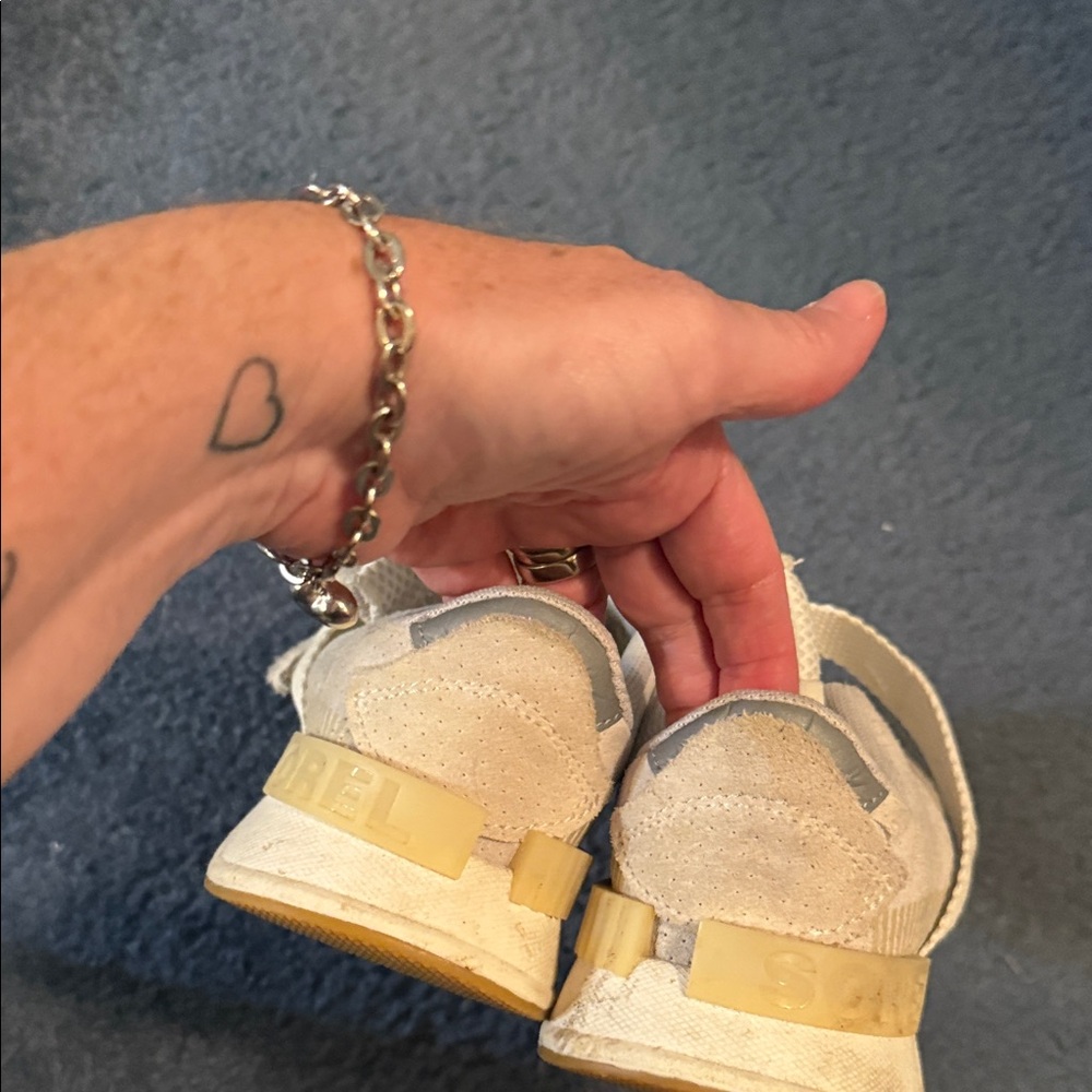 Sorel Beige Women's Sneakers - Picture 2 of 4